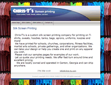 Tablet Screenshot of chris-ts.com